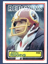 1983 Topps Base Set #198 John Riggins