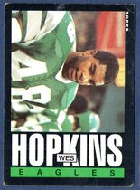 1985 Topps Base Set #129 Wes Hopkins