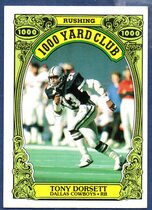 1986 Topps 1000 Yard Club #6 Tony Dorsett