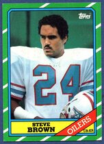 1986 Topps Base Set #359 Steve Brown