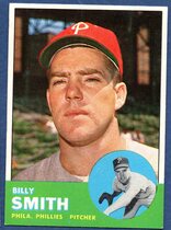 1963 Topps Base Set #241 Billy Smith