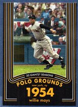 2020 Topps Heritage 20 Gigantic Seasons #6 Willie Mays