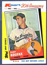 1982 K-Mart #4 Sandy Koufax