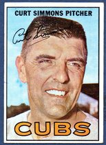 1967 Topps Base Set #39 Curt Simmons