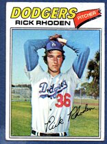 1977 Topps Base Set #245 Rick Rhoden