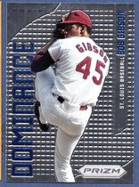 2012 Panini Prizm Dominance #D2 Bob Gibson