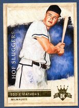 2015 Panini Diamond Kings HOF Sluggers #6 Eddie Mathews