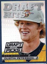 2013 Panini Prizm Perennial Draft Picks Draft Hits Prizms #18 Dustin Peterson