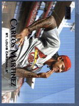 2019 Stadium Club Black Foil #277 Carlos Martinez