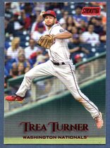 2019 Stadium Club Red Foil #280 Trea Turner