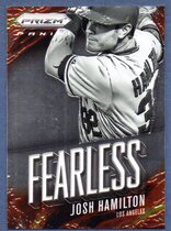 2014 Panini Prizm Fearless #19 Josh Hamilton