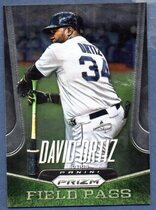 2015 Panini Prizm Field Pass #1 David Ortiz