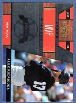 2011 Playoff Contenders Award Winners #33 Alex Rodriguez