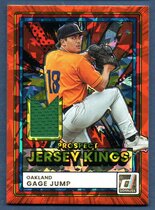 2026 Donruss Prospect Jersey Kings Orange Ice #13 Gage Jump