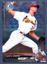 2017 Bowman Chrome Mini #BCP205 Dakota Hudson