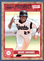 2011 Playoff Contenders Prospect Ticket Crystal Collection #RT36 Brian Goodwin