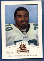 2002 Donruss Gridiron Kings Bronze #116 Brian Westbrook