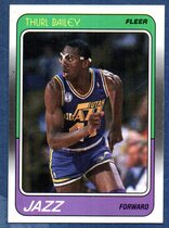 1988 Fleer Base Set #111 Thurl Bailey