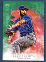 2017 Topps Inception Green #18 Jake Arrieta