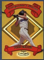 2000 Topps Gold Label Prospectors Dream #PD5 Todd Helton