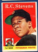 1958 Topps Base Set #470 R.C. Stevens