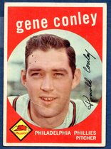 1959 Topps Base Set #492 Gene Conley