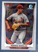 2014 Bowman Chrome Mini #131 Andrew Morales