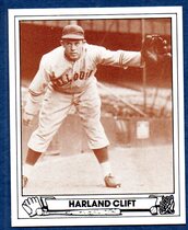 1983 TCMA Playball 1943 #15 Harlond Clift