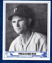 1983 TCMA Playball 1945 #32 Preacher Roe
