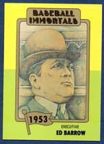 1980 TCMA Baseball Immortals #63 Ed Barrow