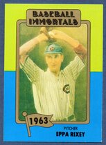 1980 TCMA Baseball Immortals #94 Eppa Rixey