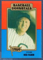 1980 TCMA Baseball Immortals #96 Red Faber