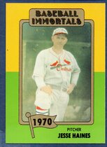 1980 TCMA Baseball Immortals #118 Jesse Haines