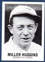 1977 Galasso Glossy Greats #128 Miller Huggins