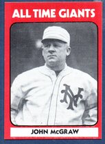 1980 TCMA Giants Greats #12 John McGraw