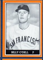 1981 TCMA Giants 1962 #30 Billy O'Dell