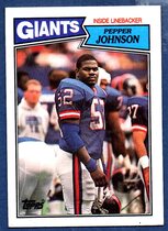 1987 Topps Base Set #28 Pepper Johnson