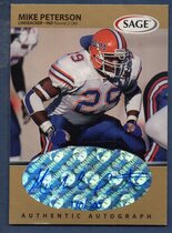 1999 SAGE Autos Gold #A40 Mike Peterson