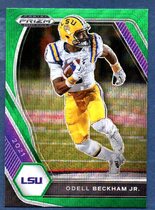 2021 Panini Prizm Draft Picks Green Wave Prizm #61 Odell Beckham Jr.