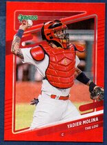 2021 Donruss Holo Red #172 Yadier Molina