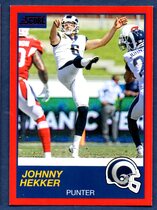 2019 Score Red #301 Johnny Hekker