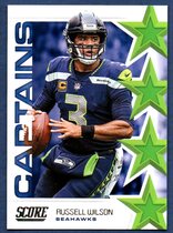 2019 Score Captains #C-3 Russell Wilson