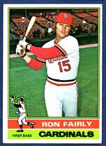 1976 Topps Base Set #375 Ron Fairly