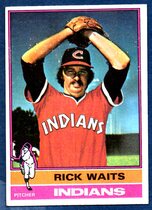 1976 Topps Base Set #433 Rick Waits