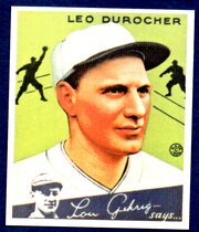 1985 Galasso 1934 Goudey Reprint #7 Leo Durocher