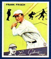 1985 Galasso 1934 Goudey Reprint #13 Frankie Frisch