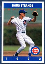 1992 Team Issue Chicago Cubs Marathon #1 Doug Strange
