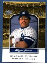 2008 Upper Deck Yankee Stadium Legacy Collection 4001-4500 #4492 Reggie Jackson
