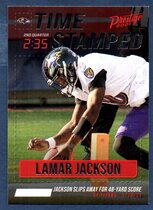 2021 Panini Prestige Time Stamped #17 Lamar Jackson
