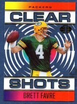 2021 Panini Illusions Clear Shots #CS-11 Brett Favre